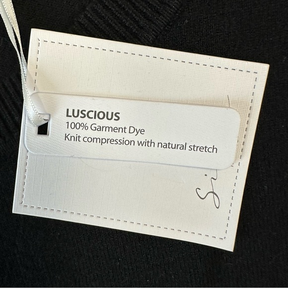 Sioni Milano black crewneck lace long sleeve sweater 2X New with tags - Picture 14 of 15